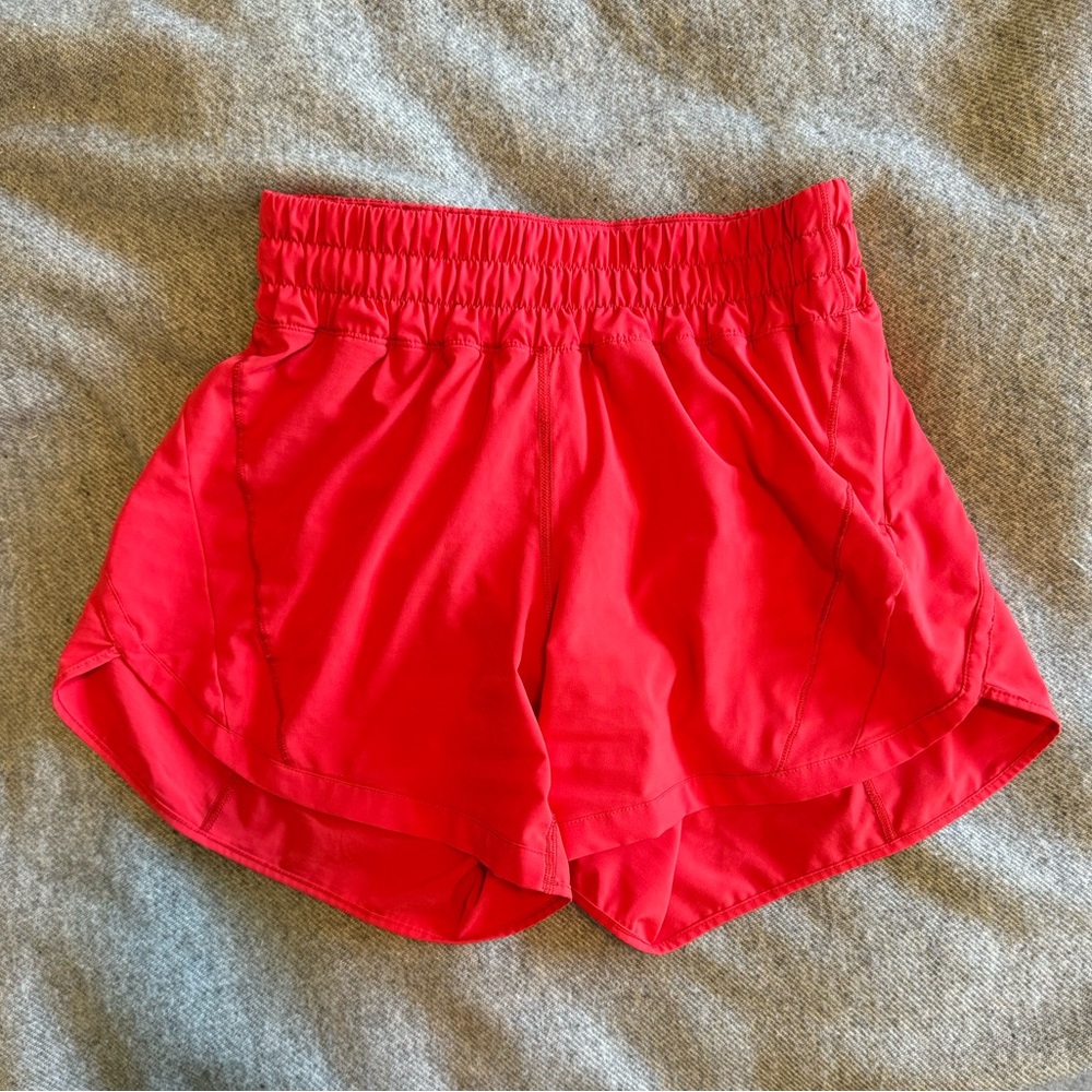 Lululemon Track That Short 5” | Punch Pink | Size 4